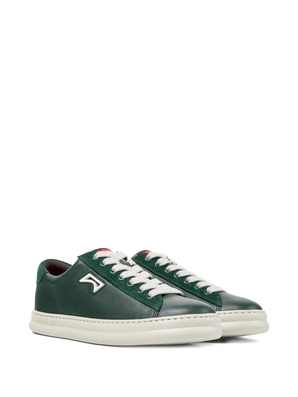 Camper Runner Four leather suede sneakers Green