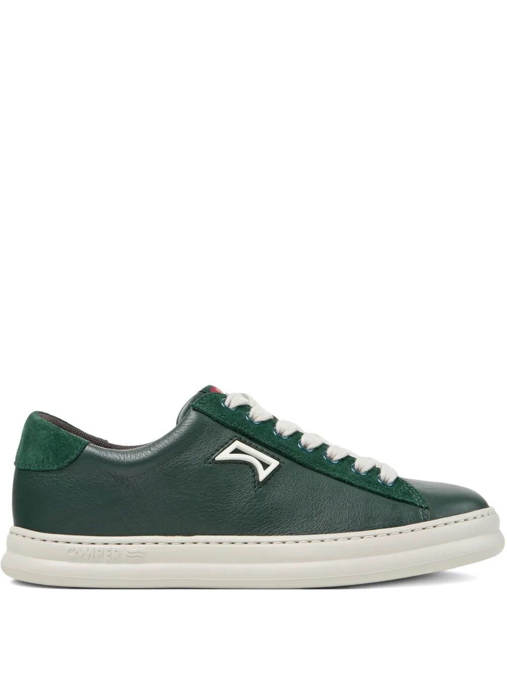 Camper Runner Four leather suede sneakers Green