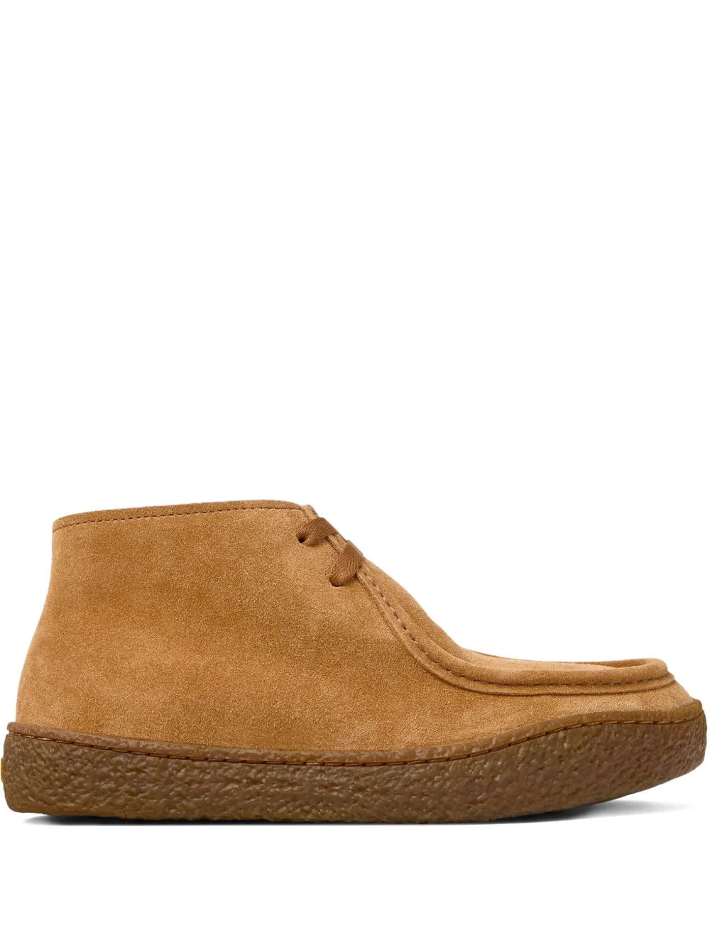 Camper Peu Terreno suede lace-up boots Brown