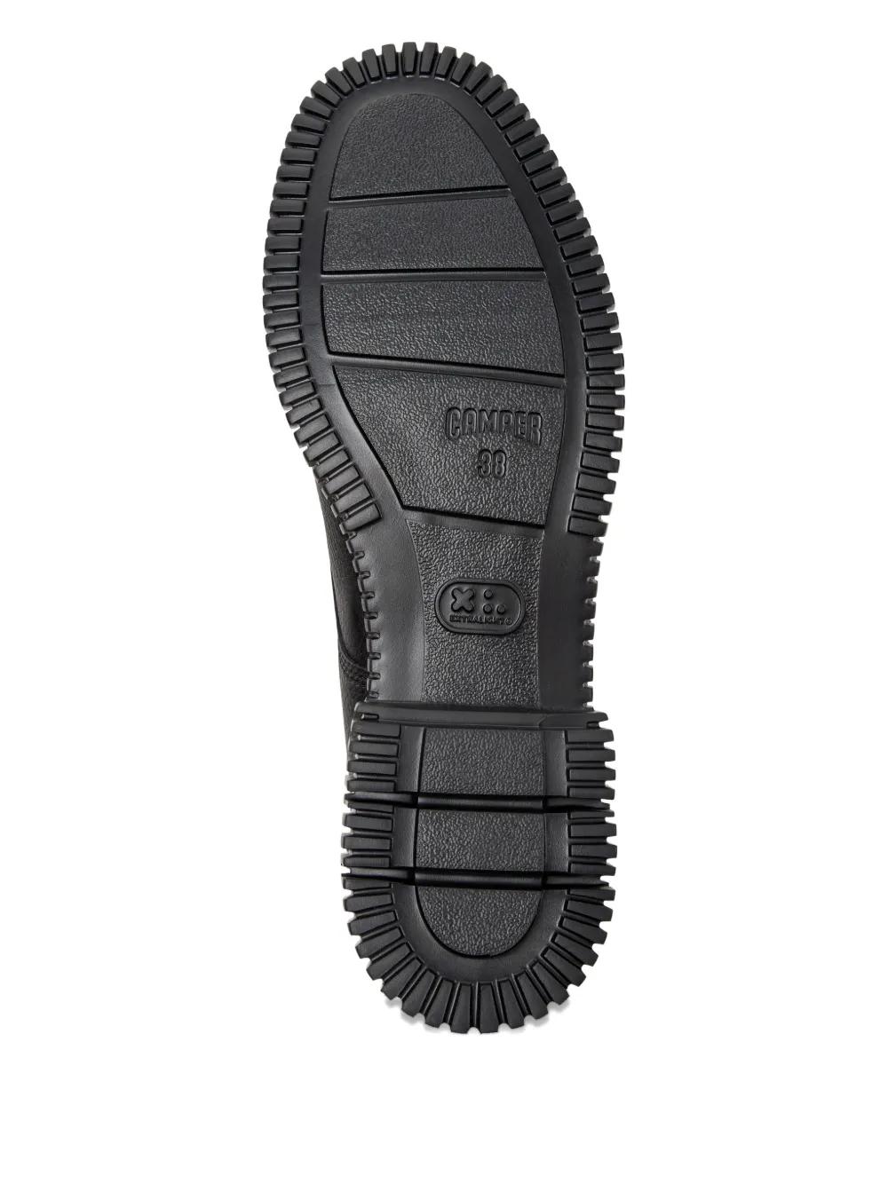 Camper Pix leather Derby shoes Black