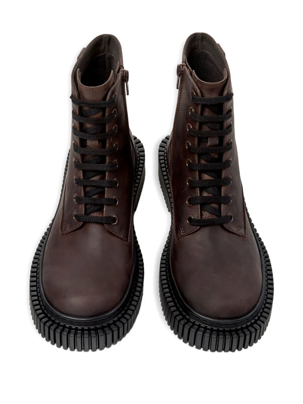 Camper Pix Berlin lace-up boots Brown