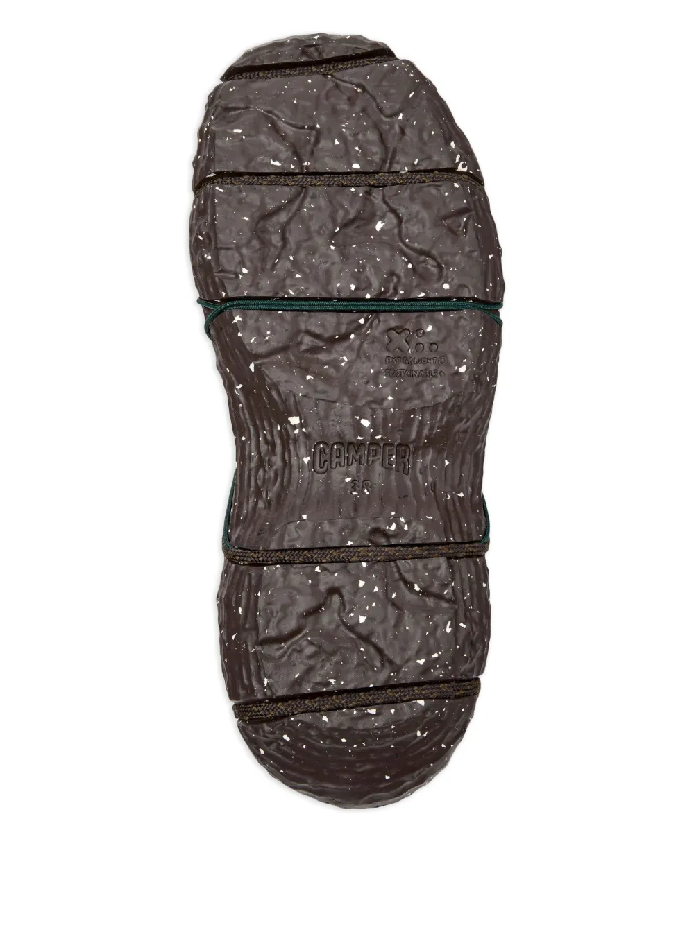 Camper Roku knitted lace-up sneakers Green
