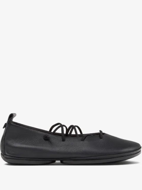 Camper lace-up leather flats