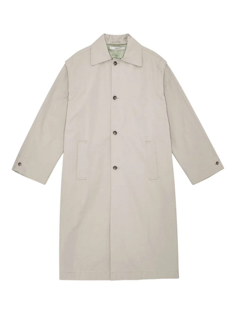 Remain Birger Christensen Button-fastening Trench Coat In Neutral