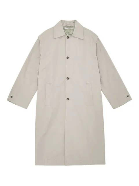REMAIN button-fastening trench coat