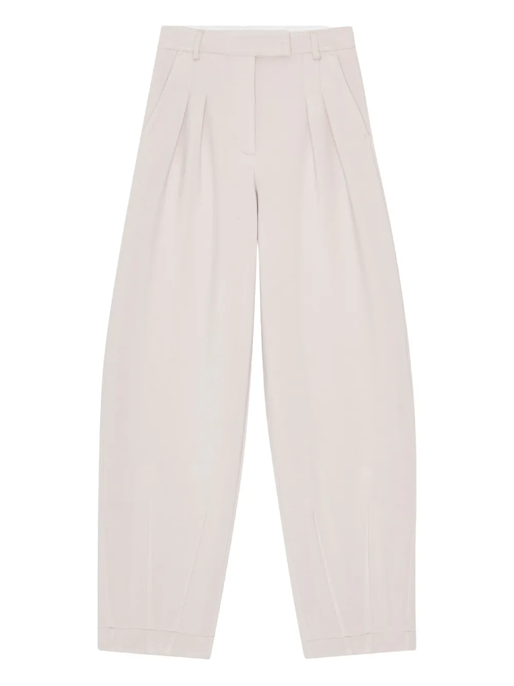 REMAIN Soft Cocoon geplooide broek Beige