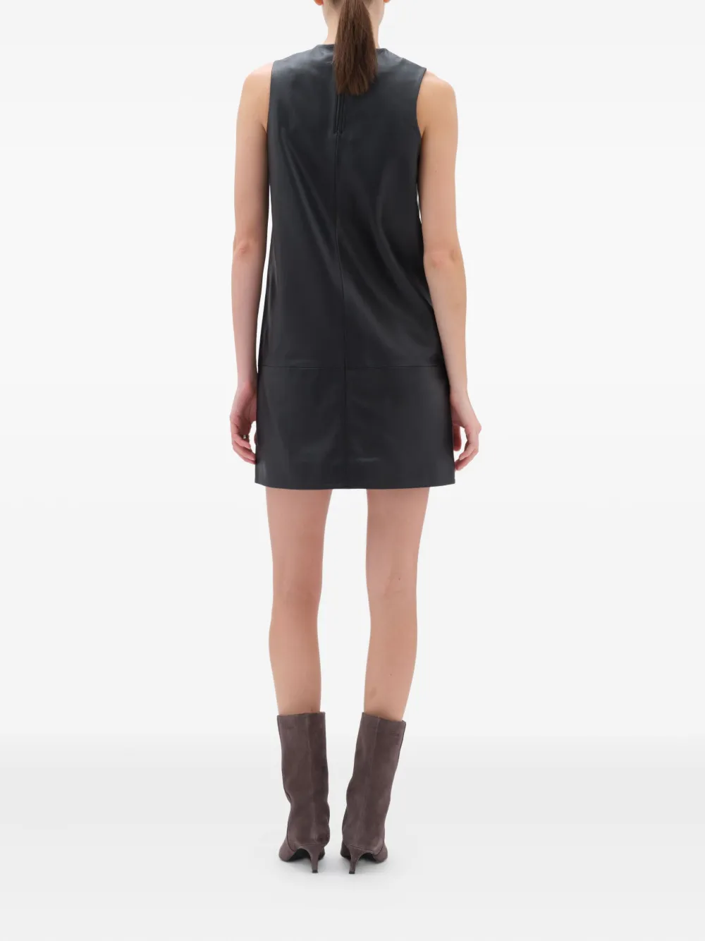 REMAIN Mouwloze mini-jurk Zwart