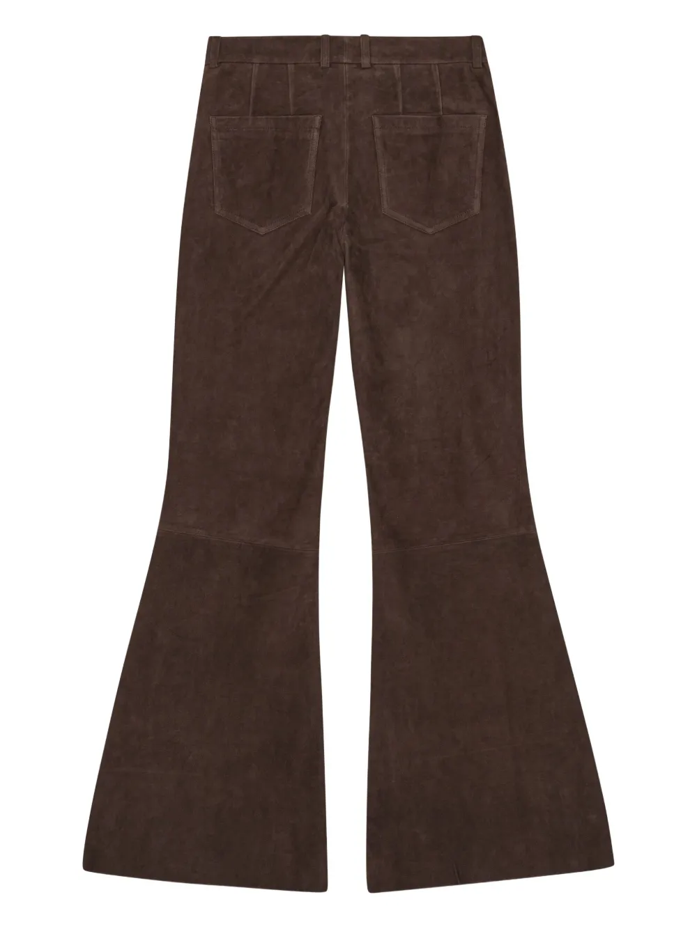 REMAIN Flared broek Bruin