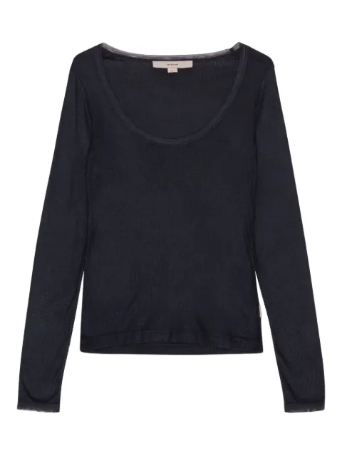 REMAIN scoop-neck top