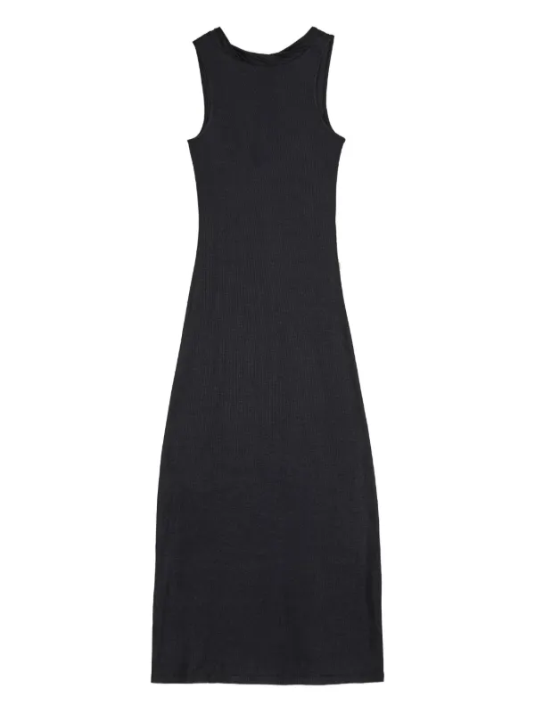 REMAIN Sleeveless Maxi Dress | Black | FARFETCH GE
