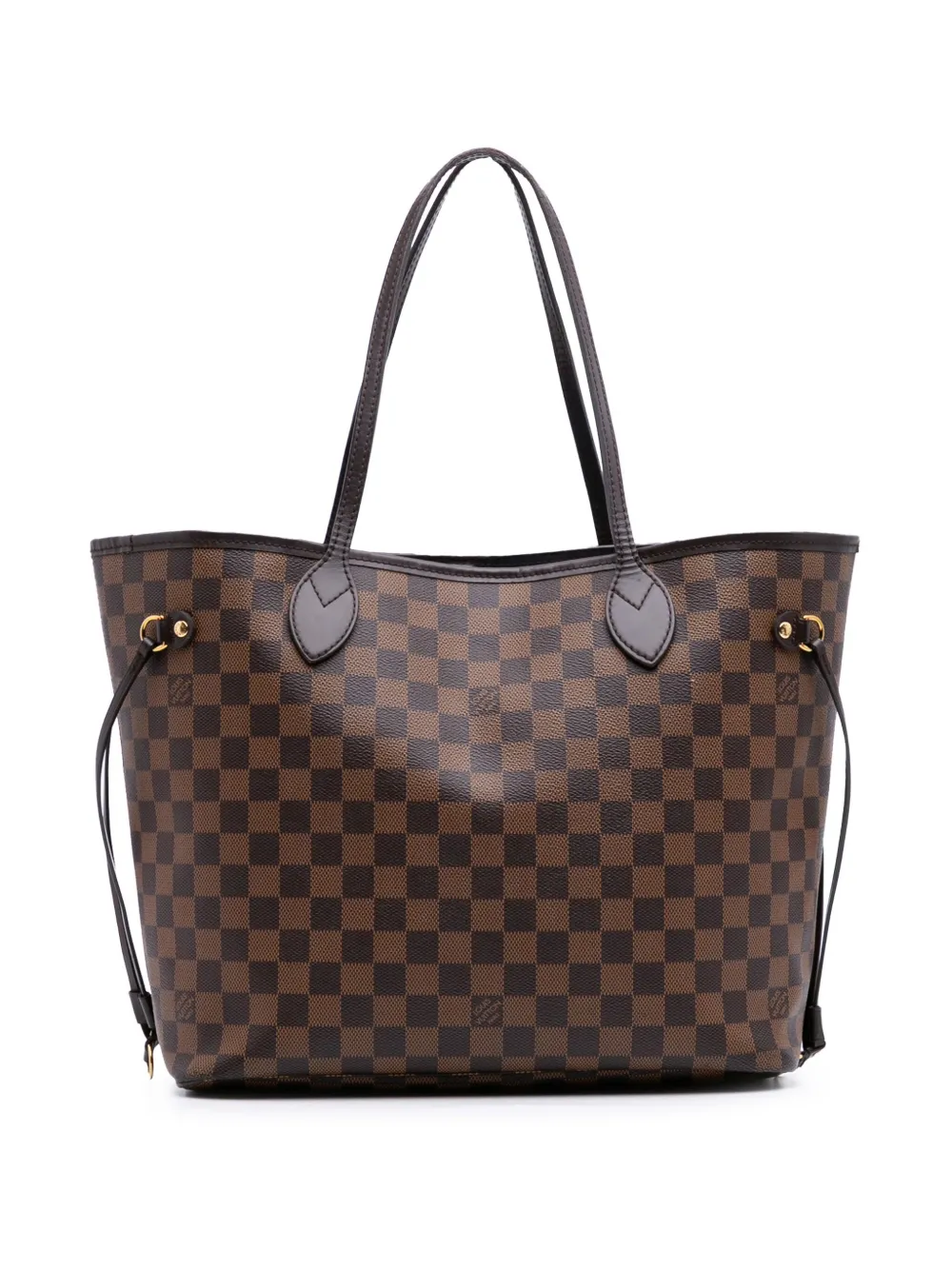 Louis Vuitton Pre-Owned 2018 Damier Ebene Neverfull MM tote bag - ブラウン Louis Vuitton Pre-Owned 2018 Damier Ebene Neverfull MM tote bag - ブラウン