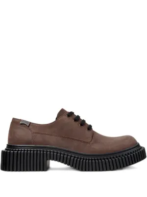 NEW ROCK lace-up Platform Shoes | Brown | FARFETCH
