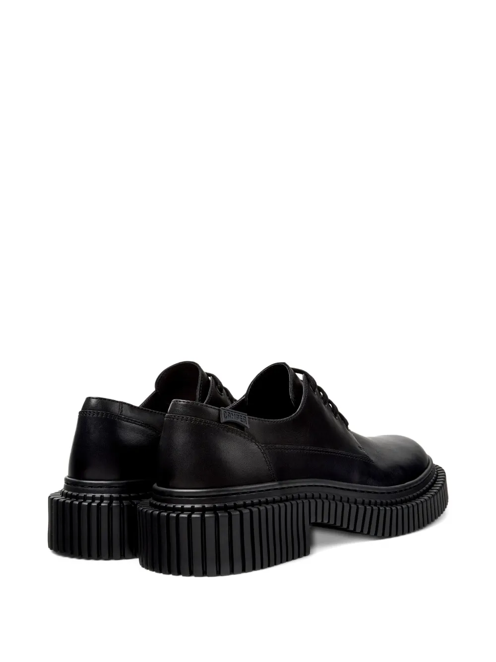 Camper lace-up platform shoes Black