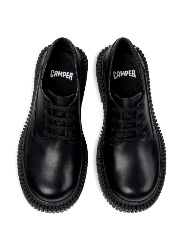 Camper lace-up Platform Shoes | Black | FARFETCH