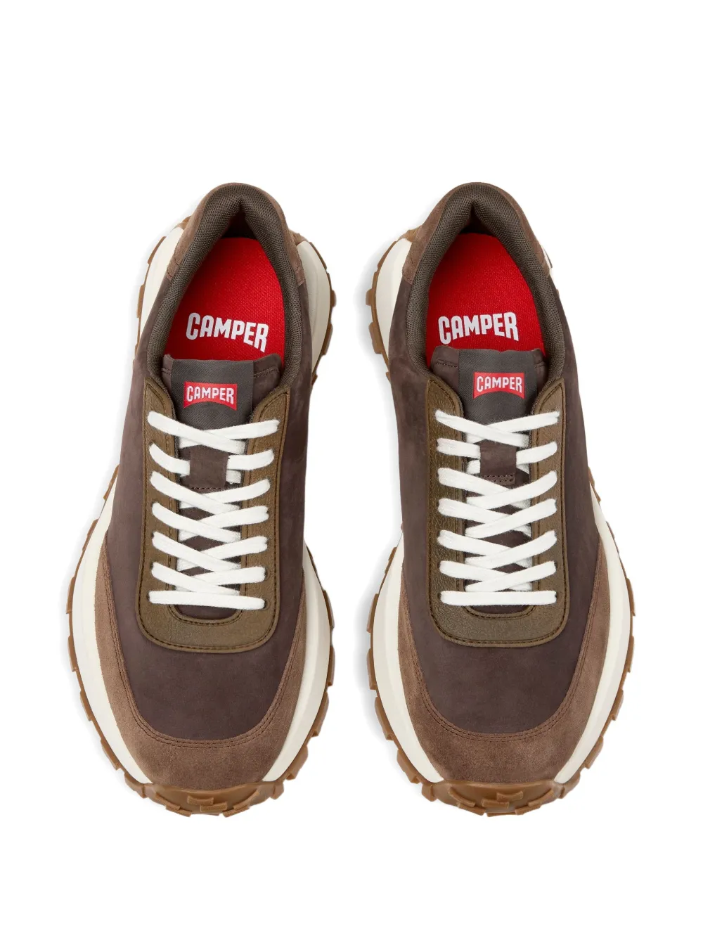 Camper Drift Trail leather sneakers Brown