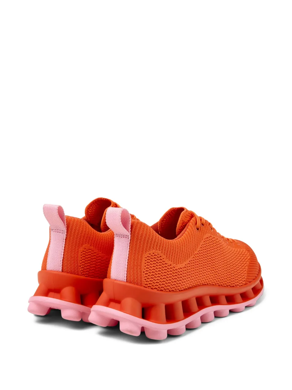 Camper x Sunnei Pelotissima knitted sneakers Orange