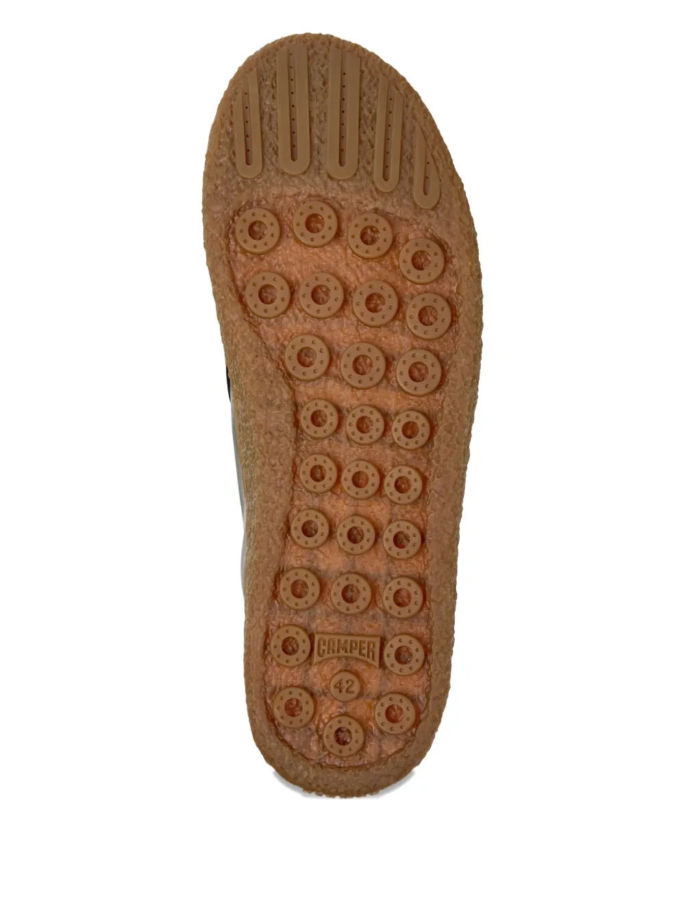 Camper Peu Terreno leather lace-up desert boots Black