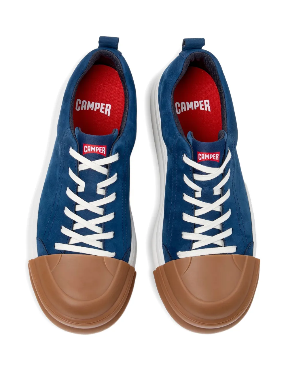 Camper leather-toe cap sneakers Blue