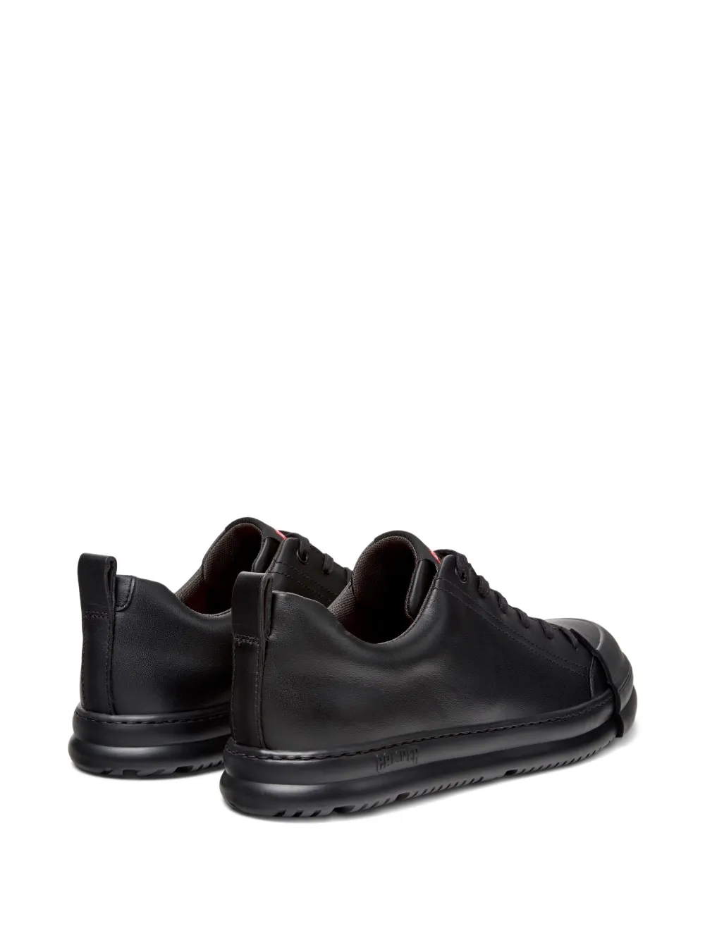 Camper Junction Runner leather lace-up sneakers Black