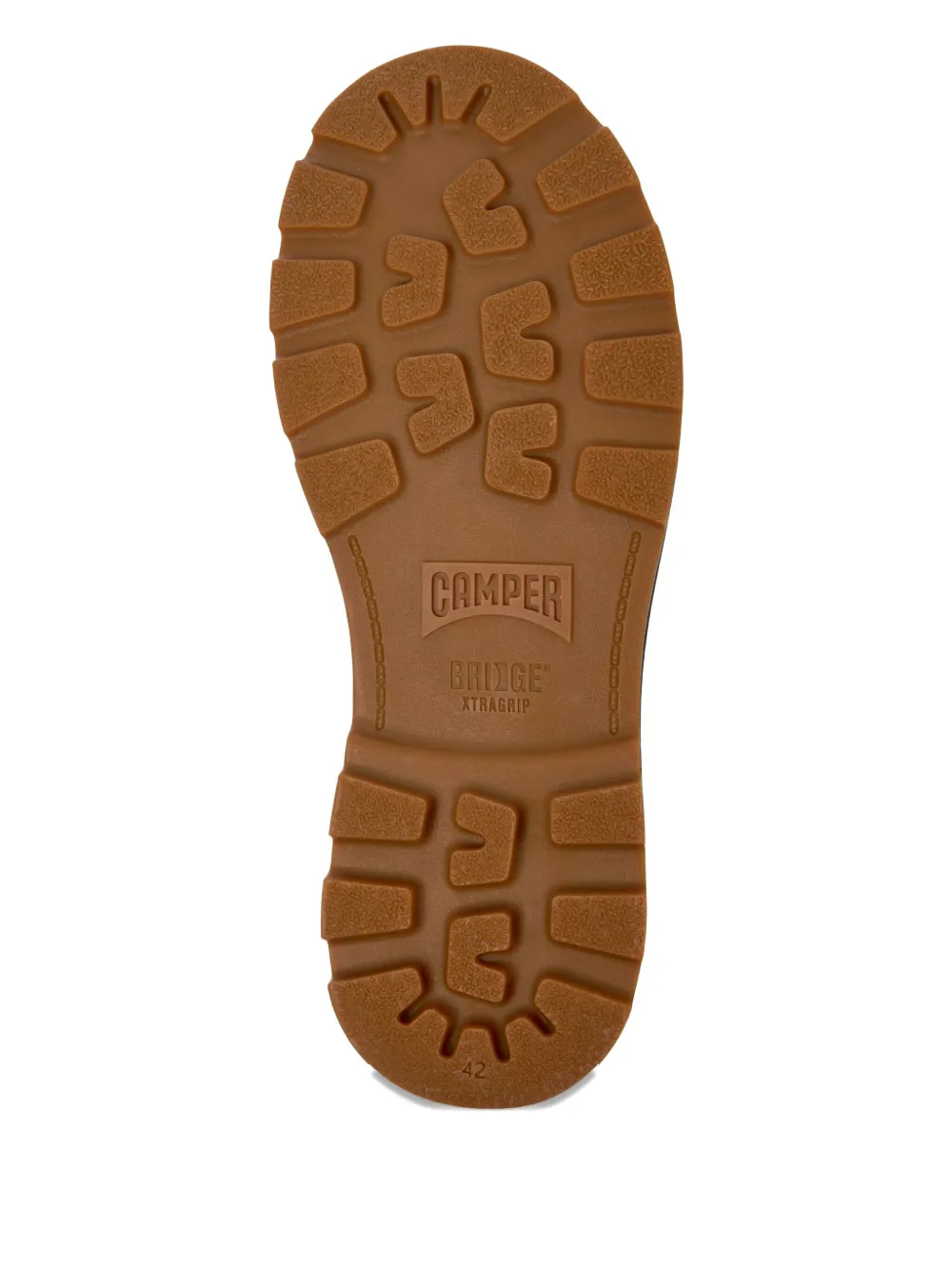 Camper Brutus lace-up chunky-sole hiking boots Brown