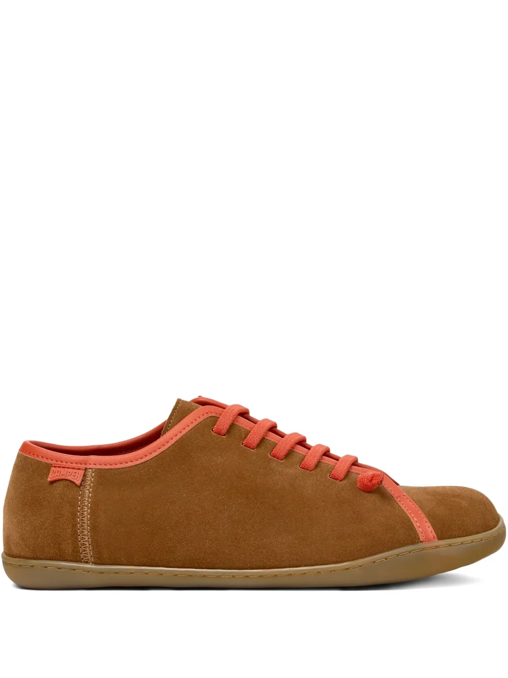 Camper Peu Cami suede lace-up sneakers Brown