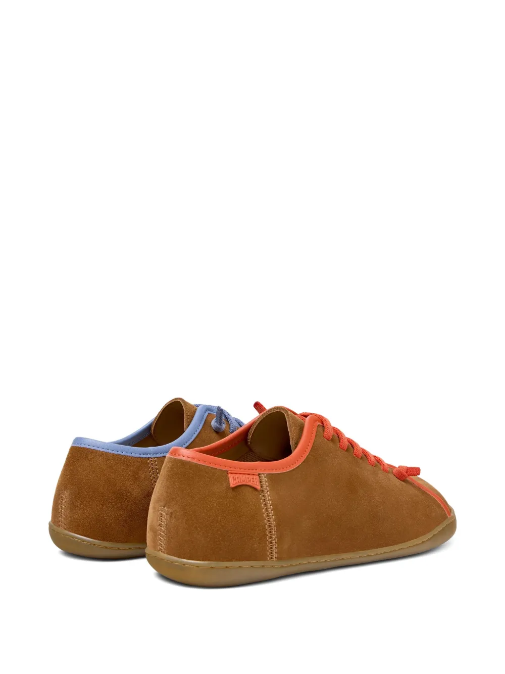 Camper Peu Cami suede lace-up sneakers Brown