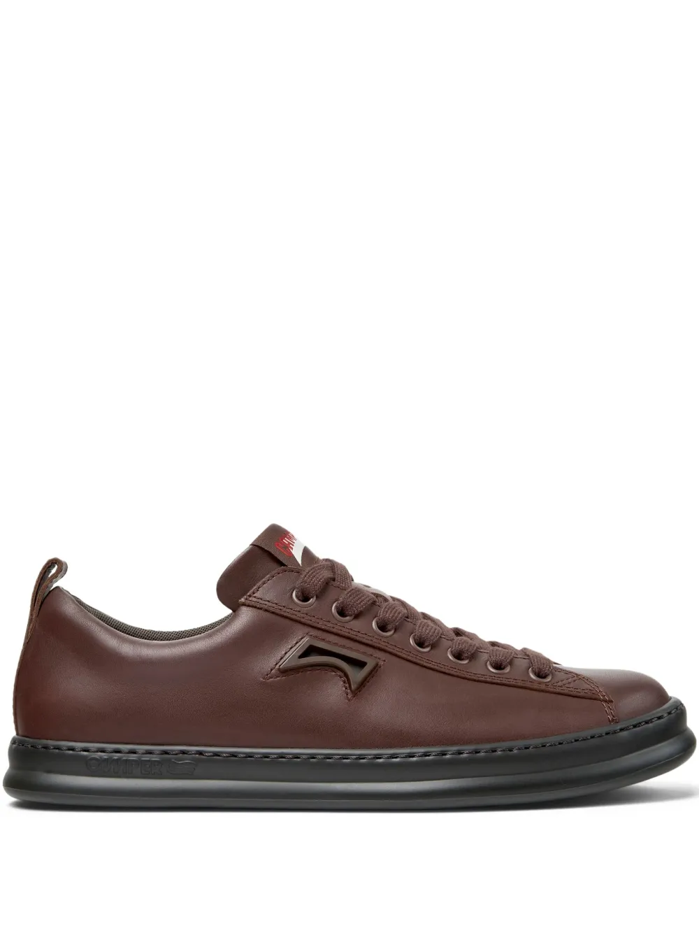 Camper Runner Four leather lace-up sneakers Brown