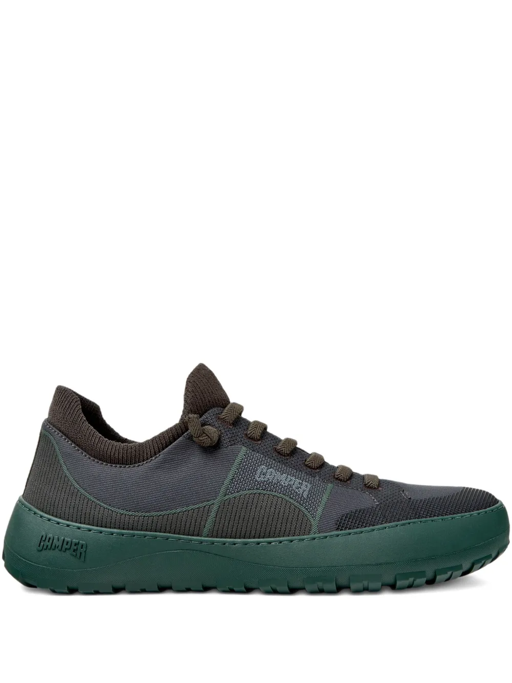 Camper lace-up knitted sneakers Grey