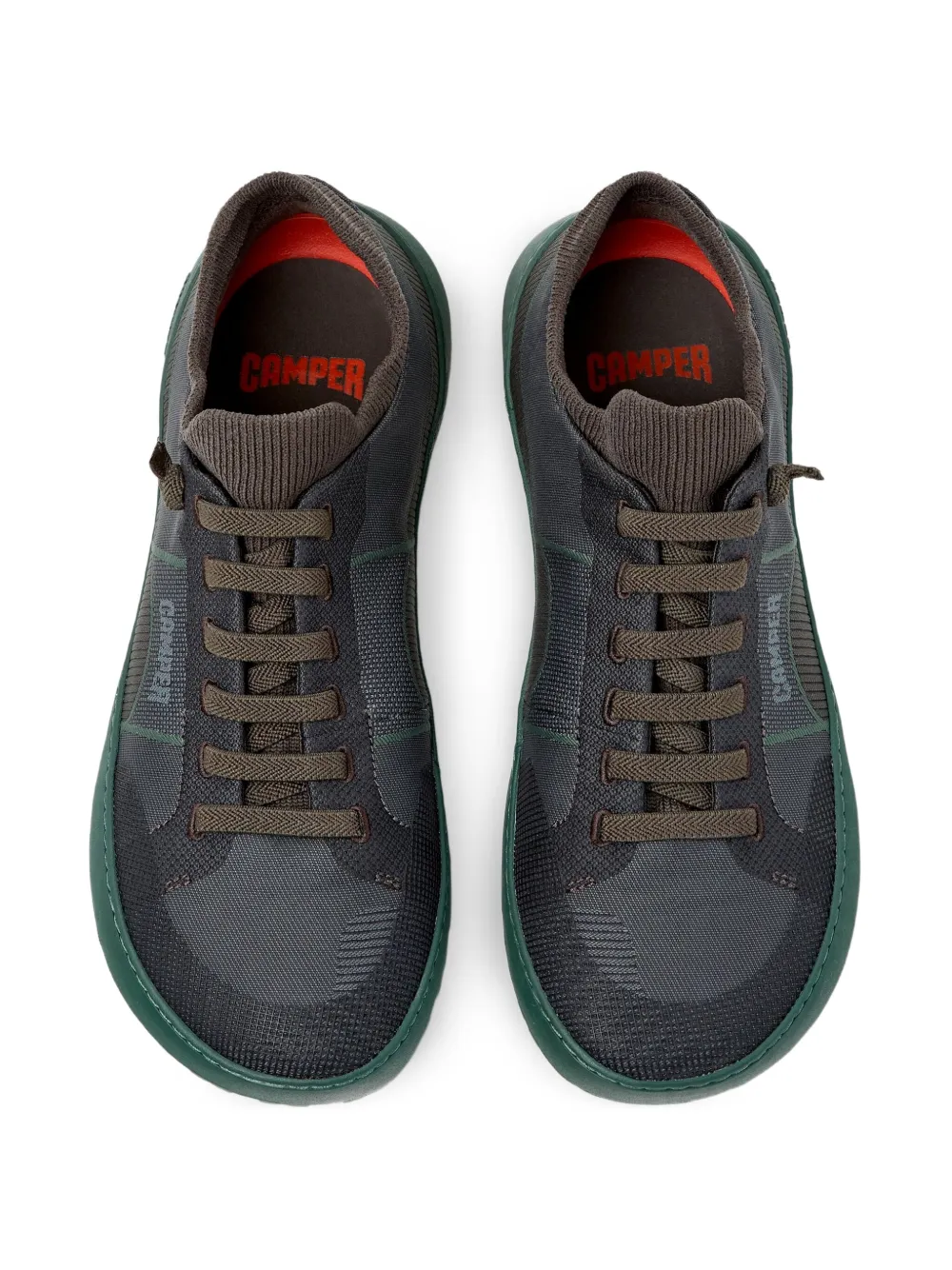 Camper lace-up knitted sneakers Grey