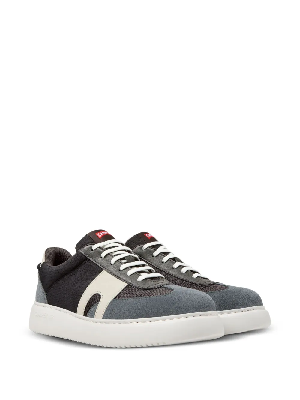 Camper Runner K21 suede panelled sneakers Grey