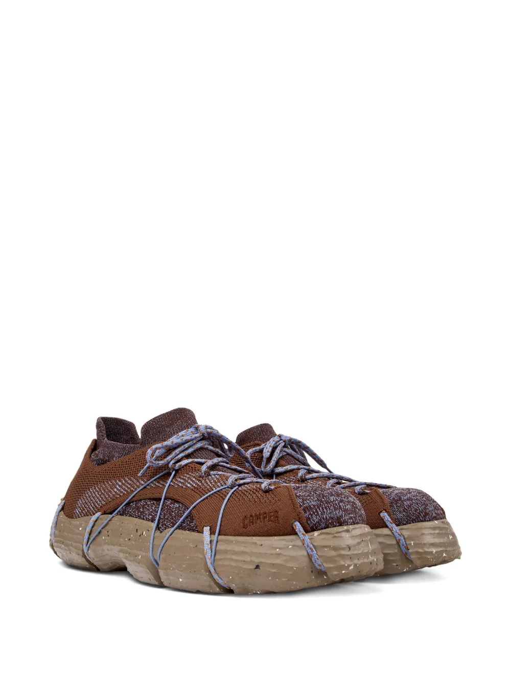 Camper Roku knitted rope-detail sneakers Brown