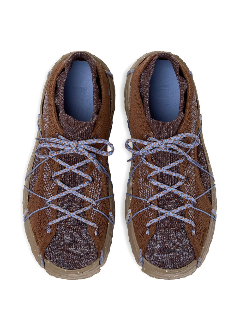 Camper Roku knitted rope-detail sneakers Brown