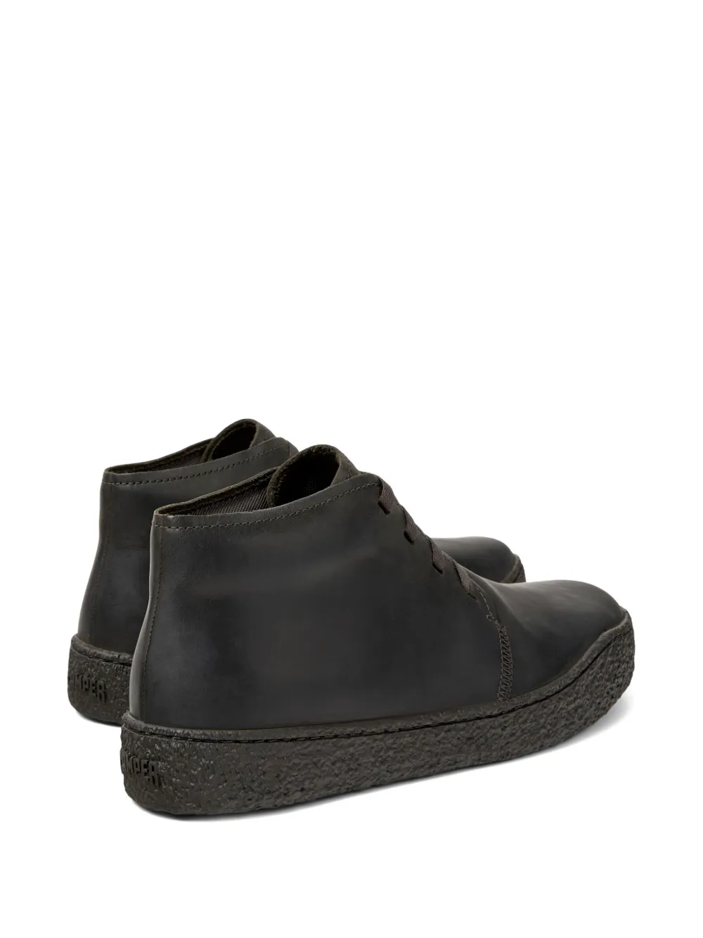 Camper Peu Terreno lace-up leather desert boots Grey