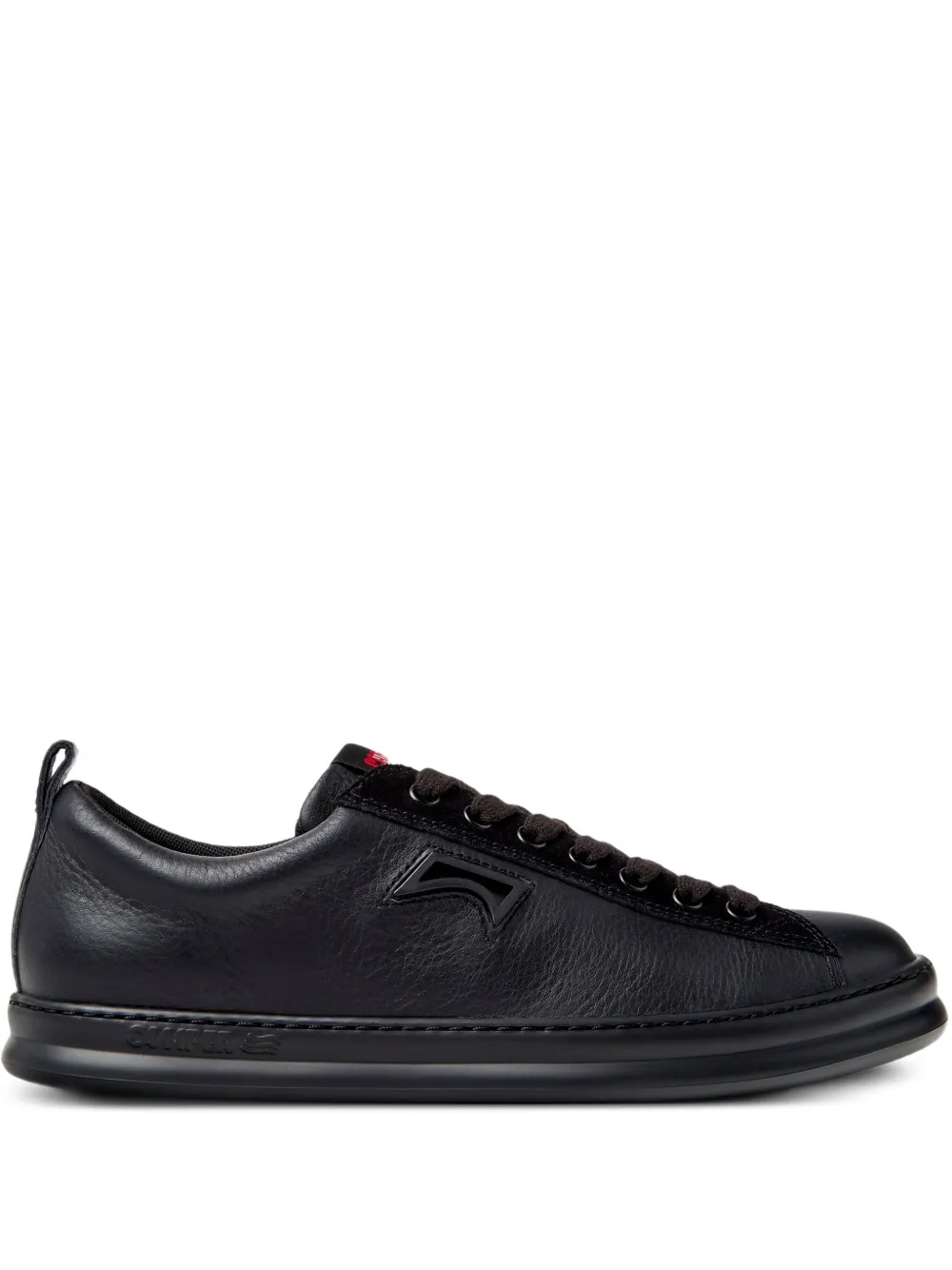 Camper Runner Four leather lace-up sneakers Black