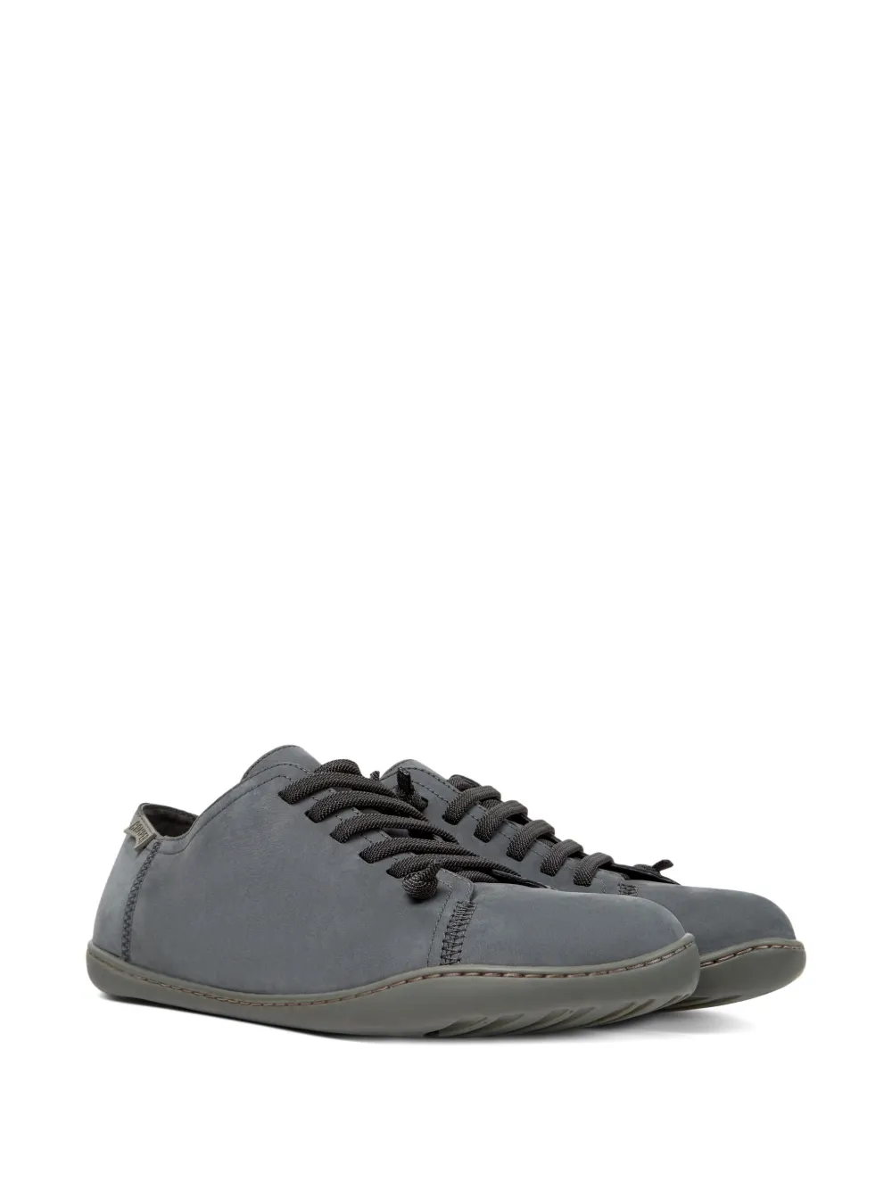 Camper lace-up nubuck leather sneakers Grey