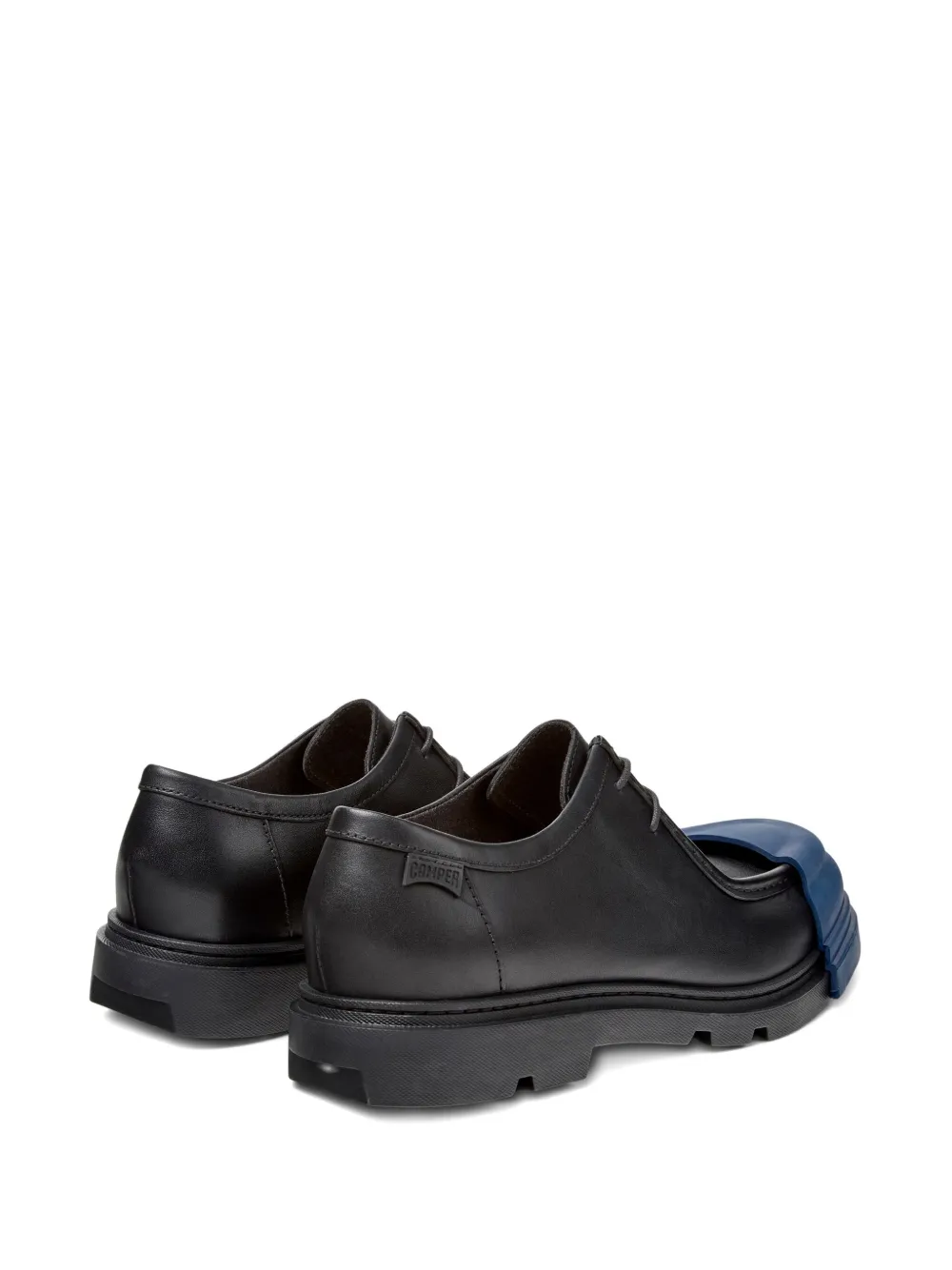 Camper Junction lace-up rubber-cap oxford shoes Black