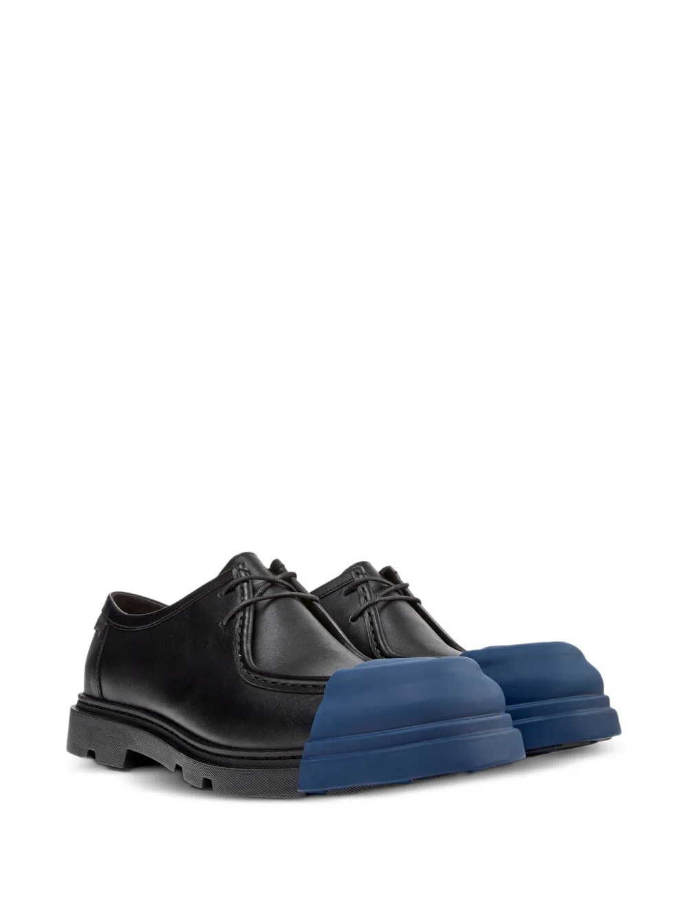 Camper Junction lace-up rubber-cap oxford shoes Black