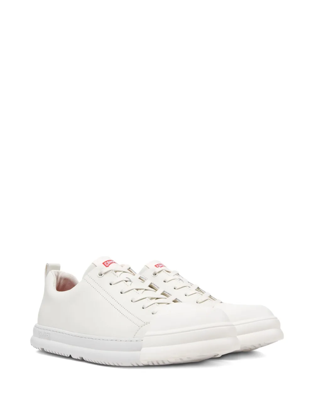 Camper Junction Runner lace-up leather low-top sneakers White