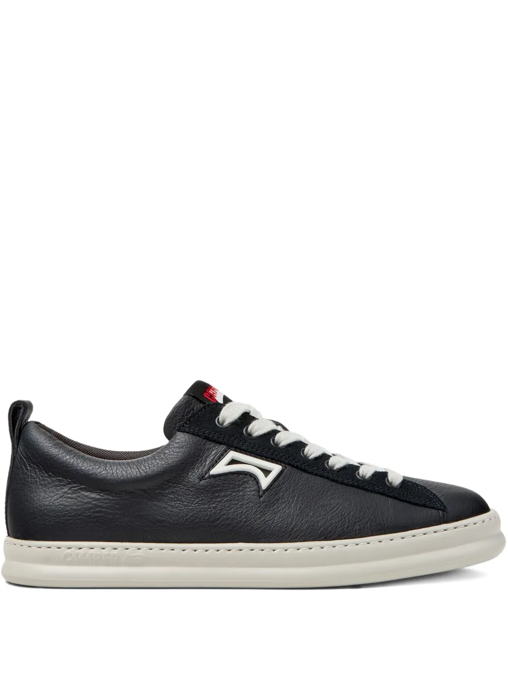 Camper Runner Four leather suede sneakers Black