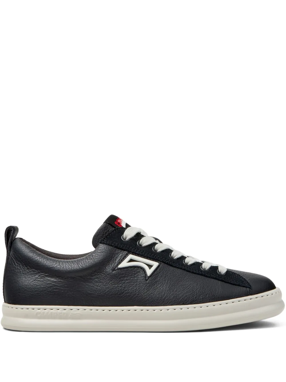 Camper Runner Four leather suede sneakers Black
