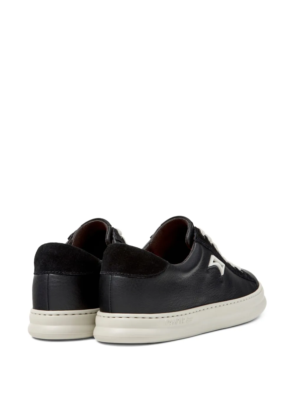 Camper Runner Four leather suede sneakers Black