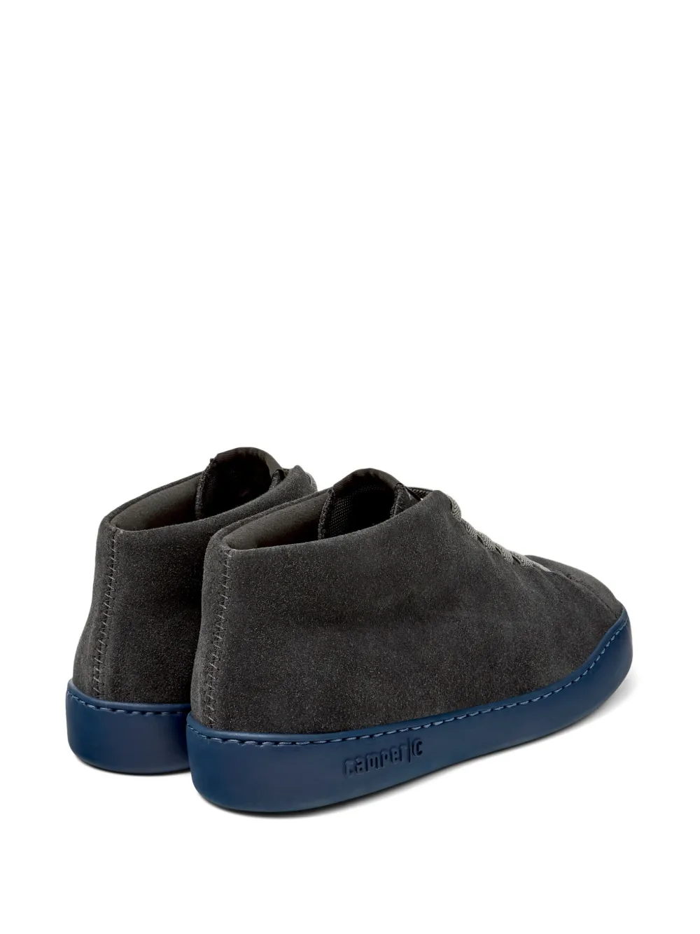 Camper Peu Touring suede lace-up sneakers Grey