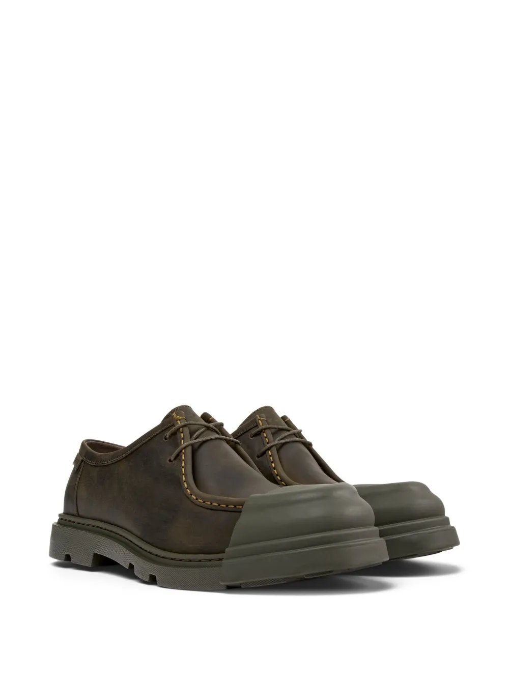 Camper Junction veterschoenen met rubberen neus Bruin