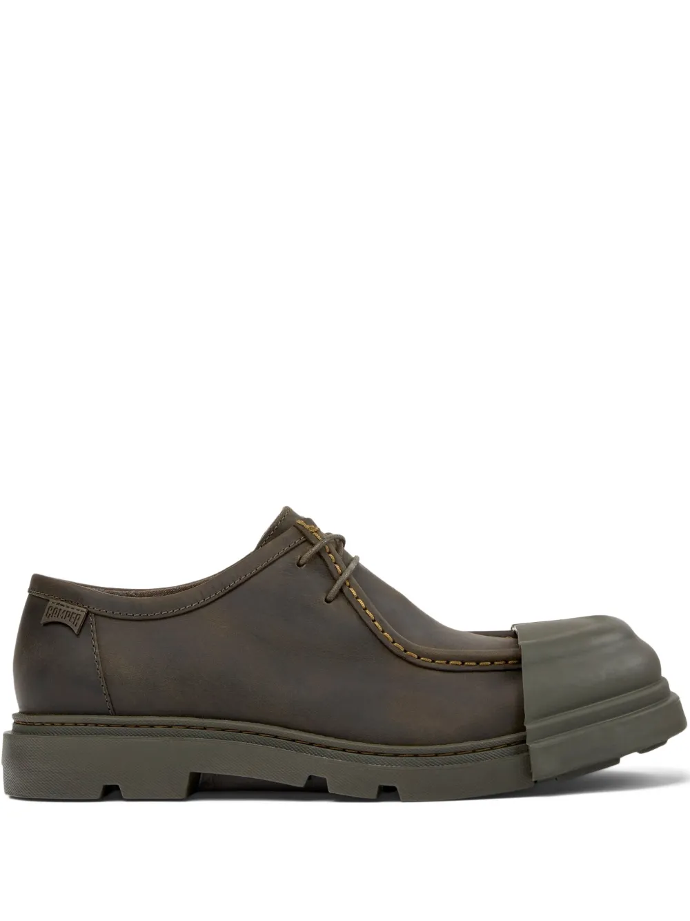 Camper Junction lace-up rubber-toe cap shoes Brown