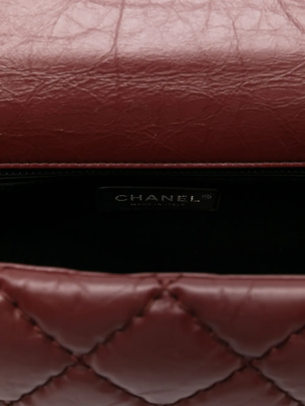Pre-owned Chanel Airlines Tweed Flap Shoulder Bag In Red