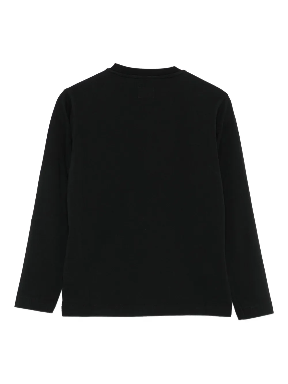 C.P. Company Kids Sweater met logopatch Zwart