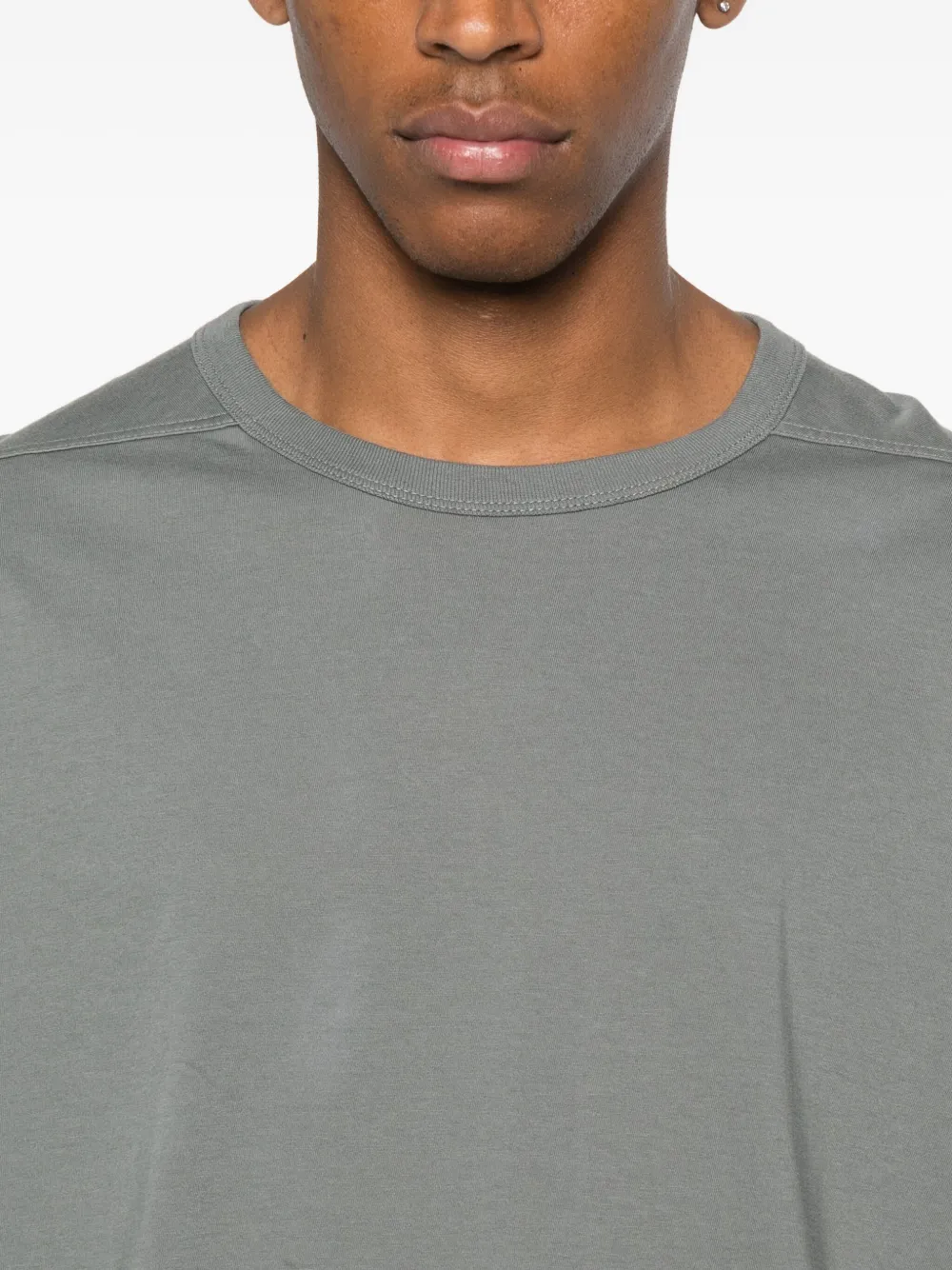 Rick Owens round-neck short-sleeves T-shirt Grijs