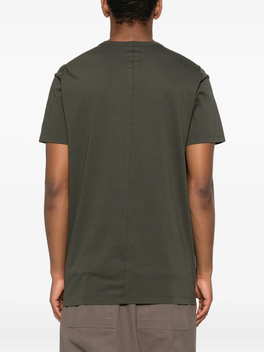 Rick Owens T-shirt van biologisch katoen Grijs