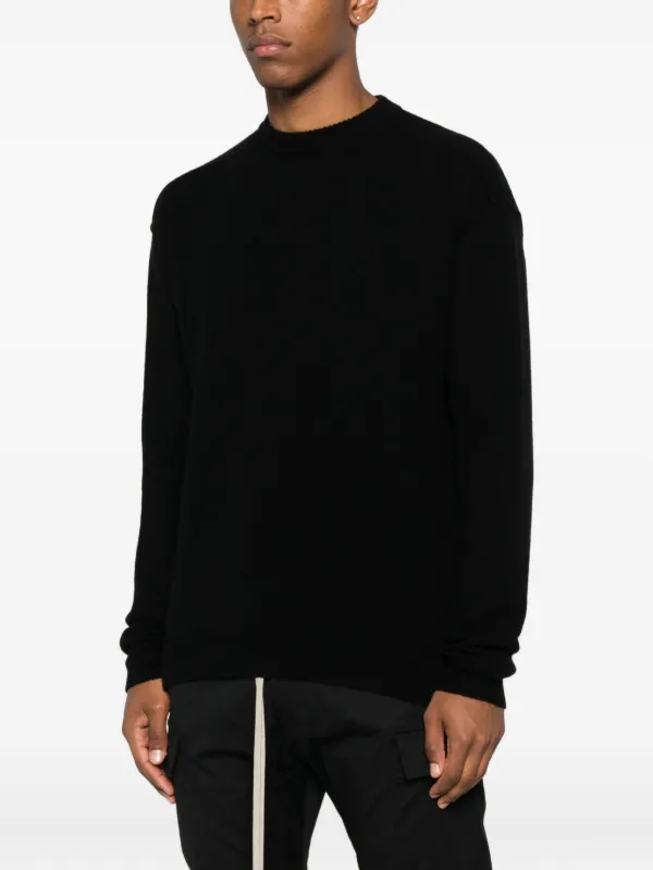 Rick Owens crew-neck Sweater | Black | FARFETCH