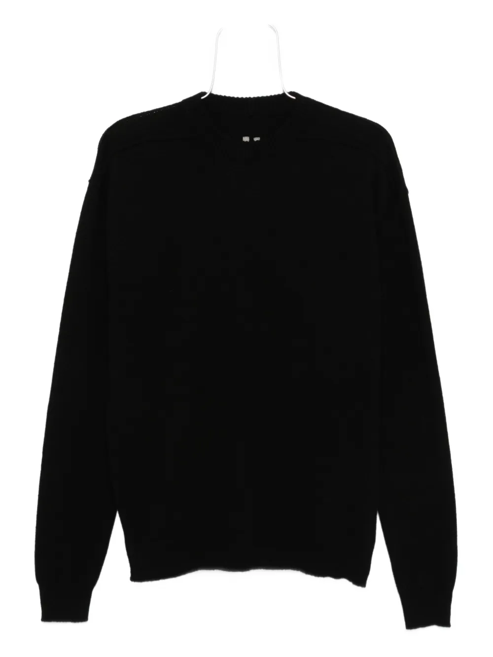 Rick Owens crew-neck sweater Zwart